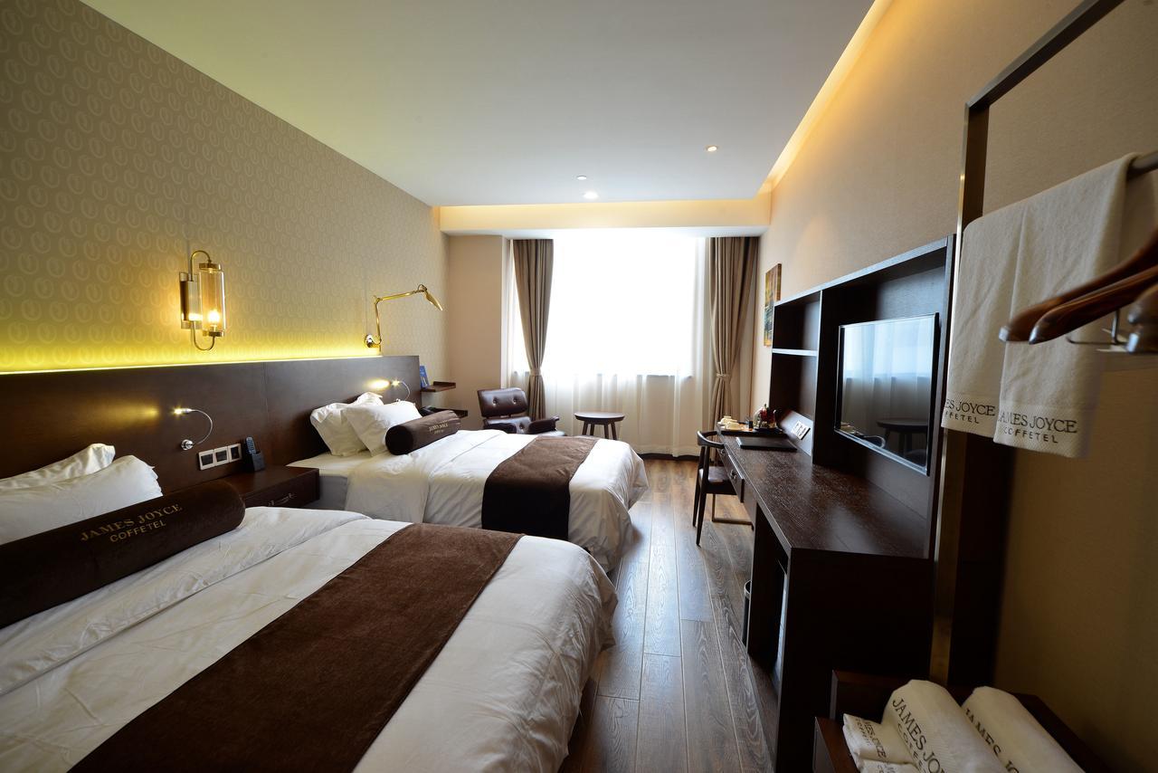 Manxin Hotel Shanghai Xujiahui Exterior foto