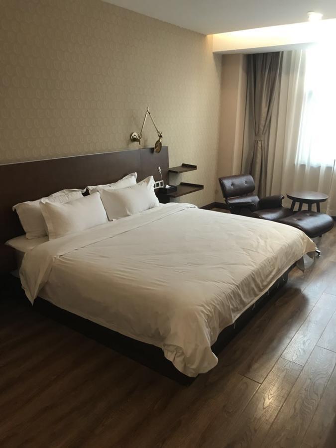 Manxin Hotel Shanghai Xujiahui Exterior foto